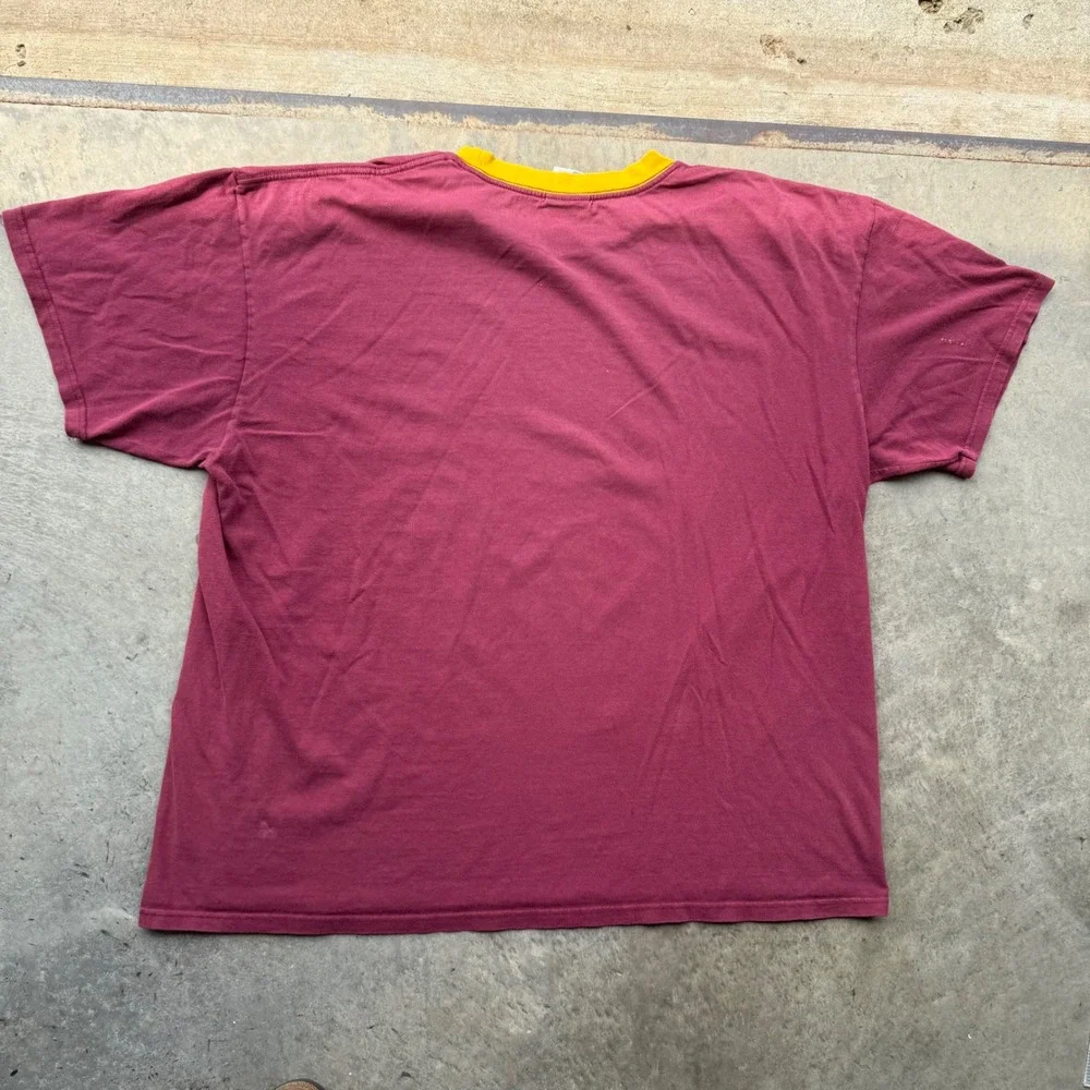 Vintage Nike Arizona State Sun Devils T-Shirt XXL Maroon Gold ASU NCAA Tee